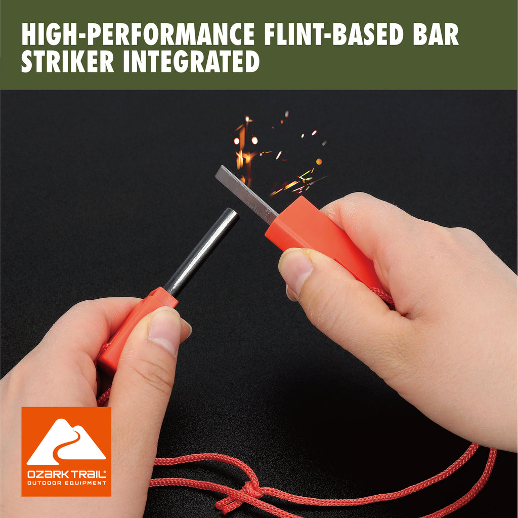Flint and Steel Fire Starter