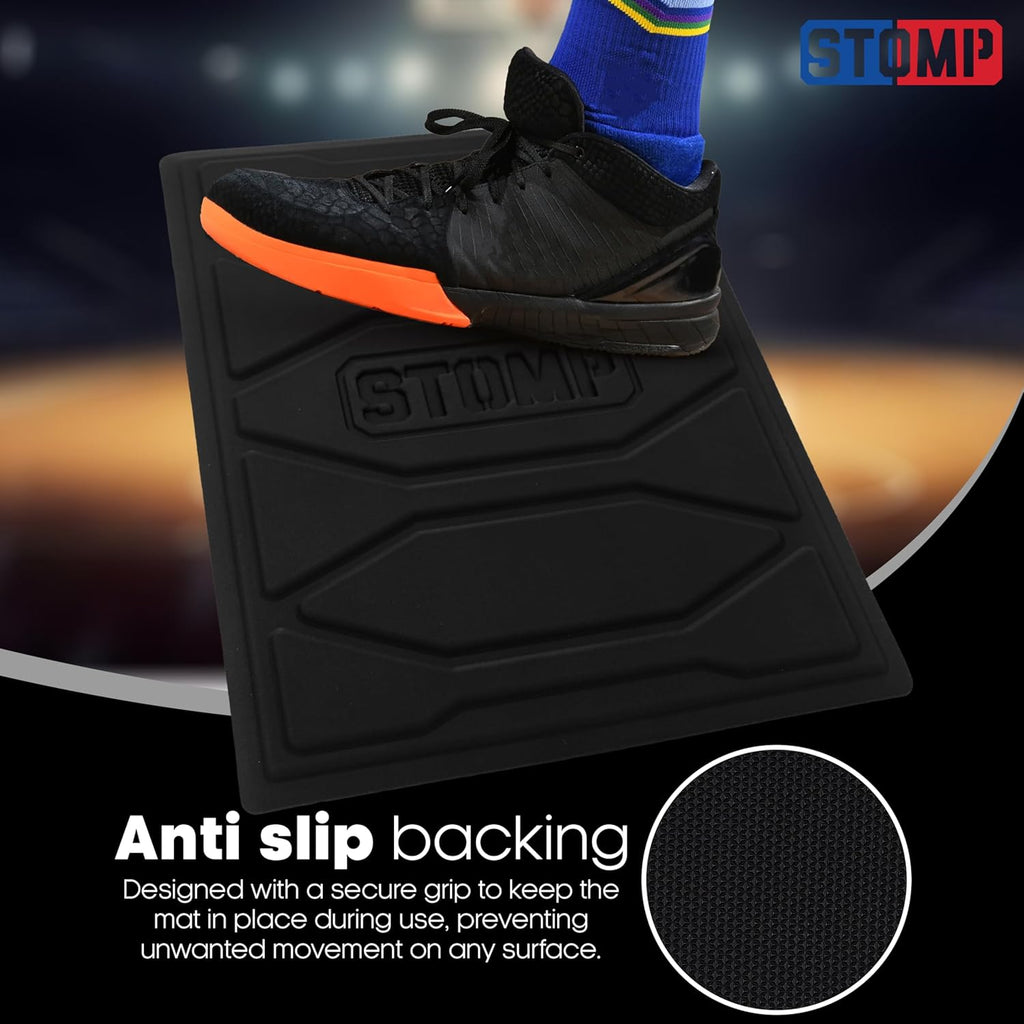 Athletics: Reusable Mini Traction Mat (As Seen on Shark Tank) for Volleyball & Basketball Shoes - Alternative for Basketball Sticky Mats - Non-Slip Shoe Cleaning Pad - 11"X15"
