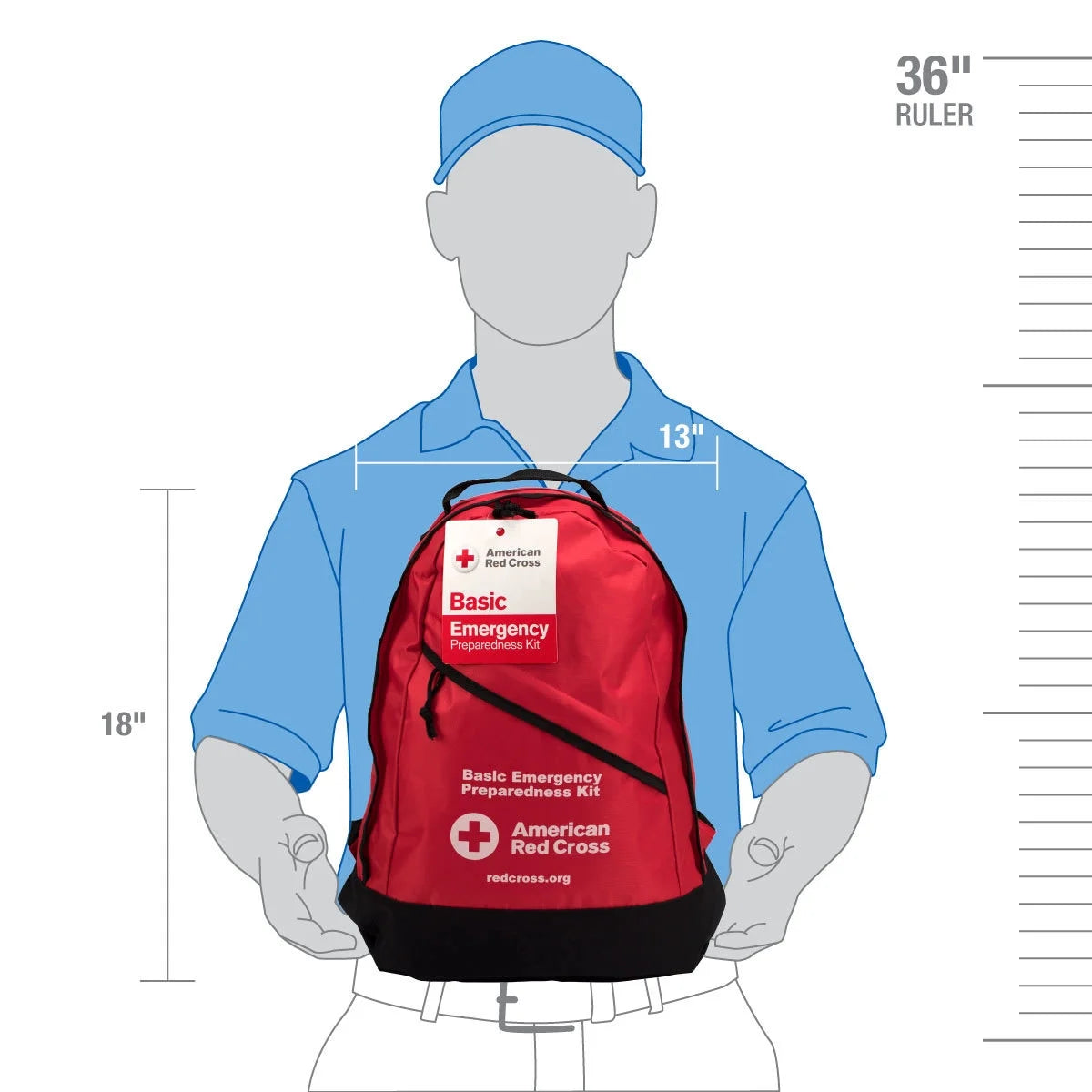 Emergency Preparedness Basic 3-Day Backpack