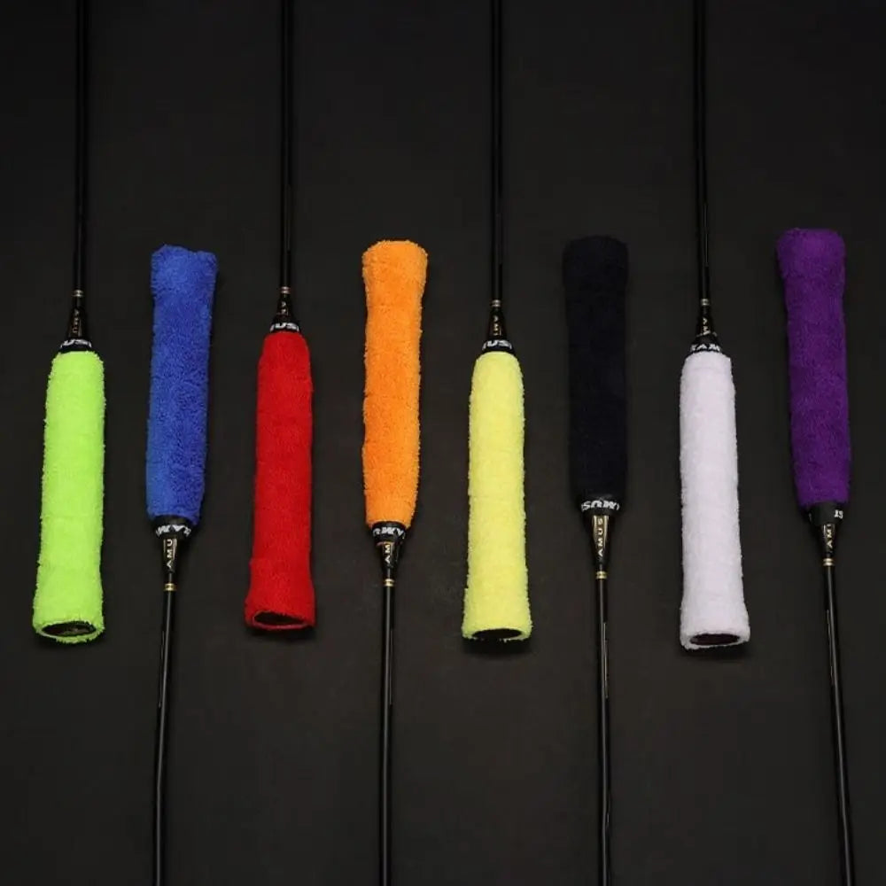 Thickened Badminton Racket Towel Grips Anti-Slip Sweat-Absorbing Tape for Racket Fishing Rod Slingshots Tennis Towel Grips
