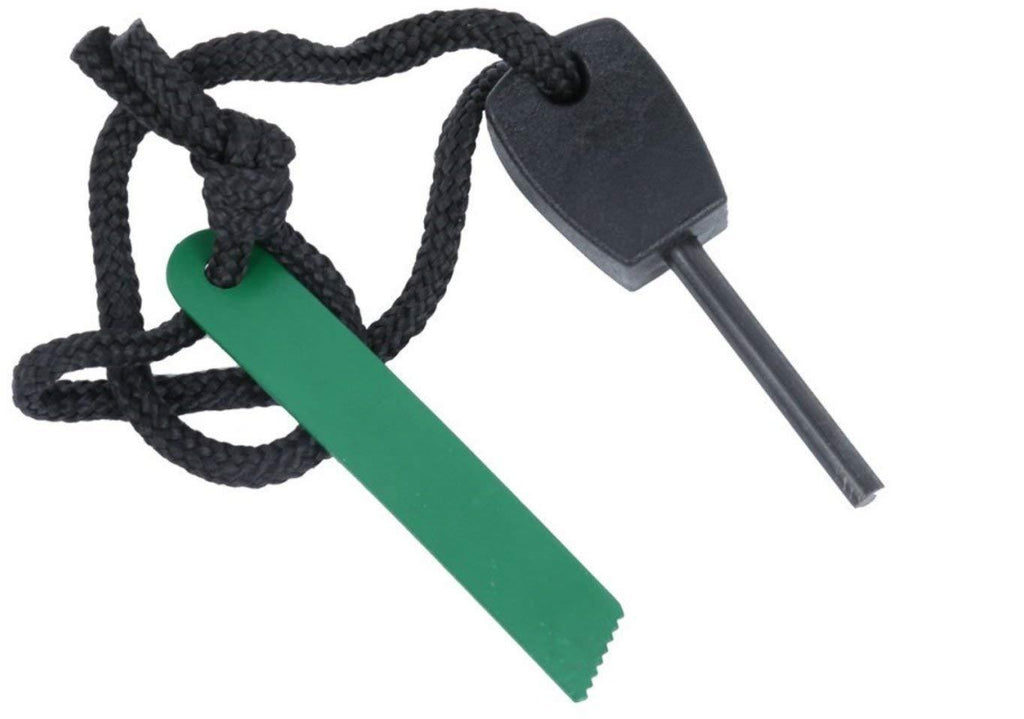 Large Magnesium Flint Fire Starter Ferro Rod Striker Survival Camping Kit
