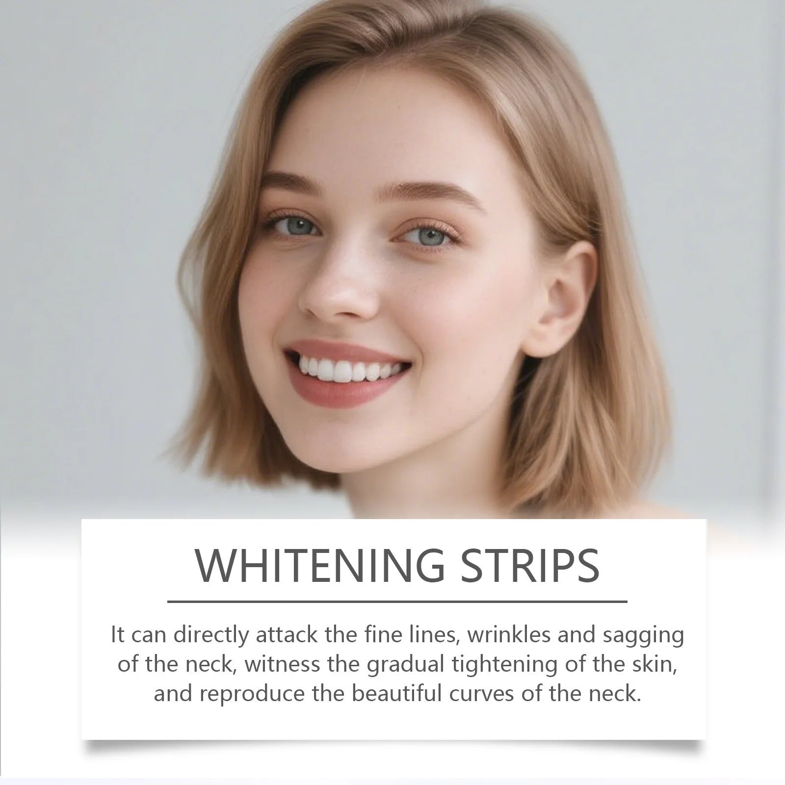 Whitening Strips, 7-day treatment (7 Packets - 2 Strips per pack)- Enamel-Safe Strips for Sensitive Teeth - Non-Slip, Dry Strip