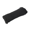 1100 Lb Polyester Paracord Rope, Black, 50'